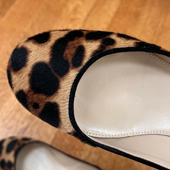 JCrew Collection Calf Hair Janey Ballet Flat in leopard, 5H - Picture 4 of 16